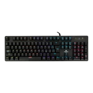Monster Games - Teclado Gamer Usb Retroiluminado Strategy