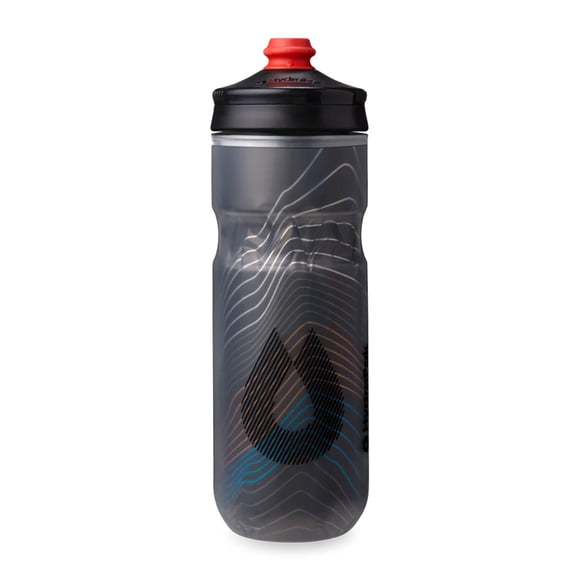 Botella Hydrapak Surge Antiderrame 600ml Ascent Black