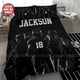 thumbnail image 2 of Strong Man American Football Player Custom Quilt Duvet Cover Set 3-Piece Bedding Set (1 Duvet Cover + 2 Pillow Shams), 2 of 4