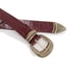 thumbnail image 5 of Cinturón Mujer Textura Croco Hebilla Moda casual rojo Talla Única, 5 of 5