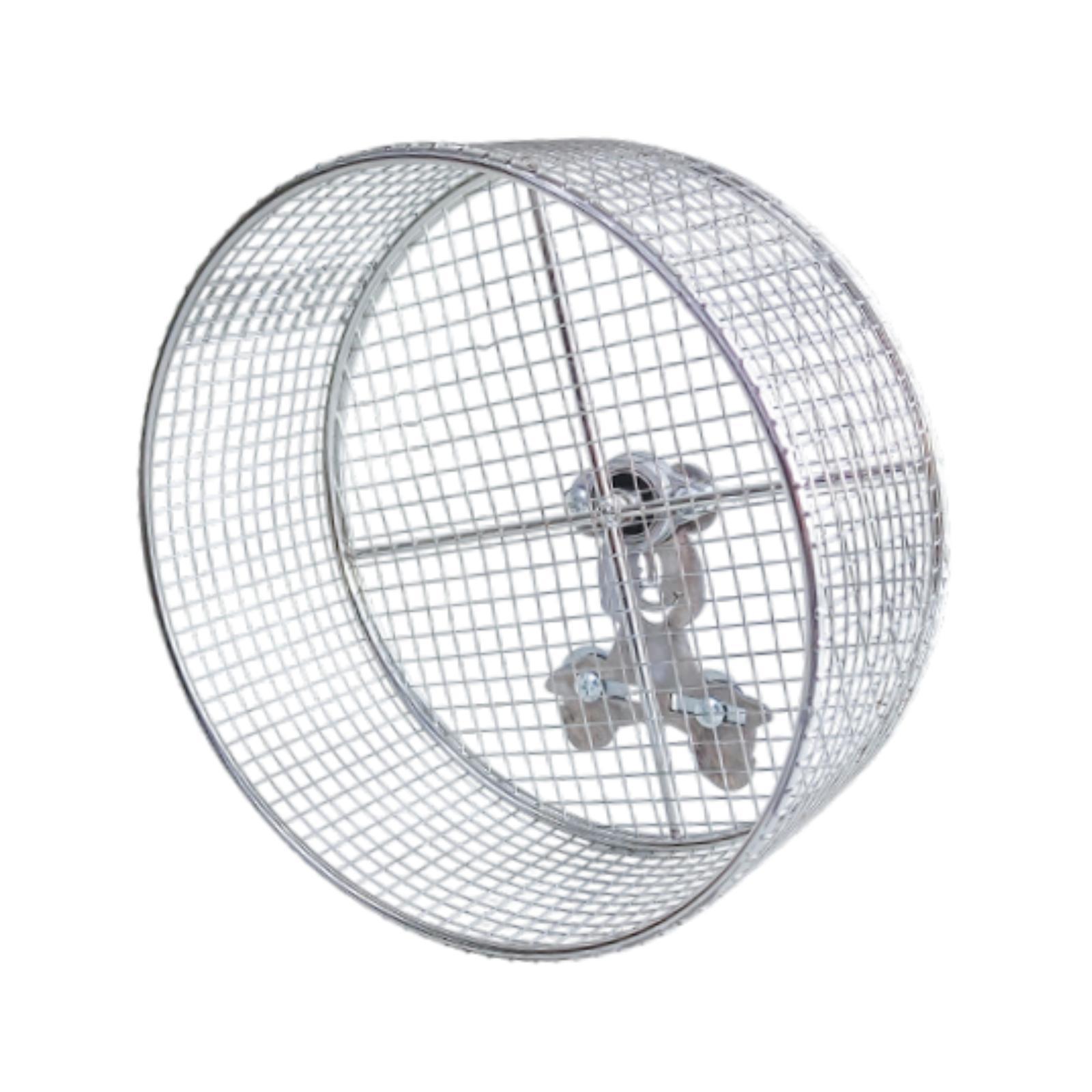 Ioensy - Hámster Wheel Wheel Anti Slip Suministros Para Mascotas De Metal Resistentes Accesorios De Jaula De Metal