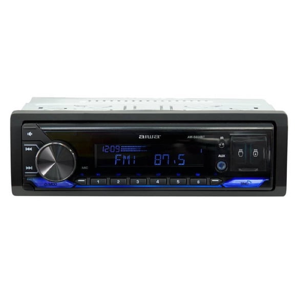 Radio 1 Din Usb Sd Aux Fm Am Control Bluetooth Aw5444bt