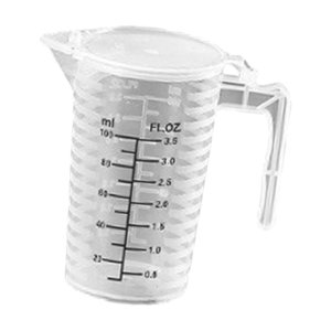 Bothyi - Vaso Medidor Con Tapa Recipiente Medidor Para Repostería Con Asa Y Pico Vertedor