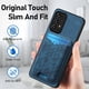 thumbnail image 5 of Funda Billetera con Soporte para Samsung Galaxy A52 Protector Delgado Azul, 5 of 6