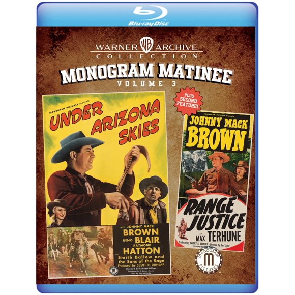 Blu-ray Warner Archive Monogram Matinee Vol. 3