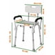 thumbnail image 4 of Silla Ducha Con Reposabrazos Y Respaldo, 4 of 8