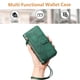 thumbnail image 3 of FOXDOCK Funda Tipo Cartera para Realme P3 Pro 5G Cuero PU con Cremallera y Correa de Muñeca, Ranuras para Tarjetas, Soporte Plegable, Cierre Magnético, 3 of 5