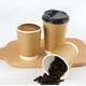 thumbnail image 2 of 50 Vasos Cafe Kraft Vaso Desechables Doble Pared C/tapa 12oz Marrón Claro / Vaso Kraft Doble Pared 1, 2 of 10