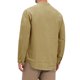 thumbnail image 3 of INSPIRE CHIC Camisa de Lino para Hombre con Patrón Henley de Manga Larga para la Playa 2XL Caqui, 3 of 5