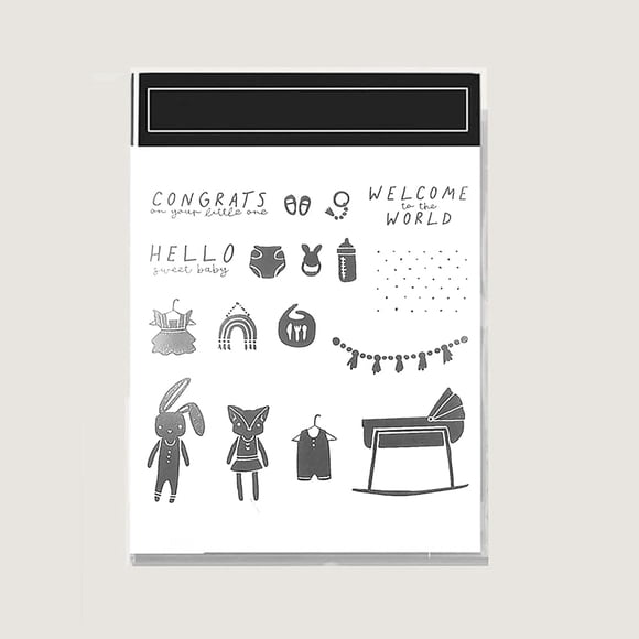 Set de sellos y troqueles para hacer tarjetas HITKUZ 2025-2026