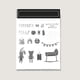 thumbnail image 1 of Set de sellos y troqueles para hacer tarjetas HITKUZ 2025-2026, 1 of 2