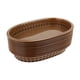 thumbnail image 3 of 12x cestas ovaladas para comida rápida, cestas para freír pan, bandeja para servir, cestas de almacenamiento clásicas para restaurantes, perros de maí marrón, 3 of 5