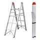 thumbnail image 1 of Escalera Plegable Aluminio 4 Escalones Tipo Tijera 150kg, 1 of 3