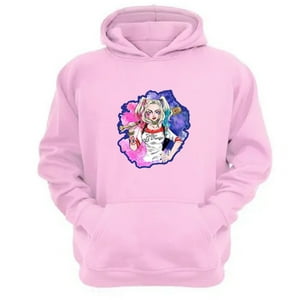 Genérico - Polerón Canguro Harley Rosa Talla Xs Unisex
