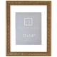 thumbnail image 1 of Marco de fotos Golden State Art Ornate de 11 x 14 cm con bronce mate blanco, 1 of 6