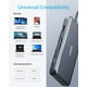 thumbnail image 3 of Anker USB C Hub, Adaptador PowerExpand+ 7-en-1 USB C Hub, con HDMI 4K, entrega de energía de 100W, puertos de datos USB-C y 2 USB-A de 5 Gbps, lector de tarjetas microSD y SD, para MacBook Air, MacBoo, 3 of 3