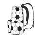 thumbnail image 2 of Mochila MISOLAXI 43x28x16 cm Patrón de Fútbol, 2 of 6