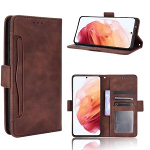 Funda Tipo Billetera Foxdock Para Samsung Galaxy S21 5G – Tapa Flip Con Tarjetero