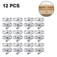 thumbnail image 1 of 12 piezas de cerradura decorativa para joyero, caja de madera, gancho de pestillo, hebilla de pestillo derecho, candado de cuerno con pestillo derecho y tornillos., 1 of 8