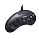 thumbnail image 3 of Controlador Retro-Bit Sega Genesis USB de 6 botones negro, 3 of 8