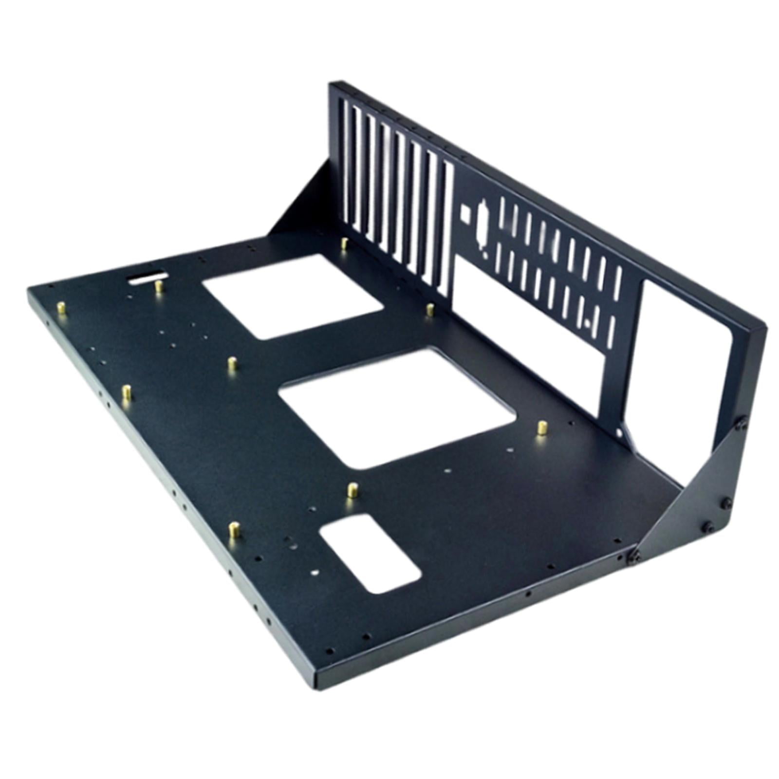 Magideal - Marco Del Chasis De La Computadora Suministros De Soporte De La Placa Base Repuesto Duradero Tarjeta Gráfica Resistente Máquina De Minería Marco De La