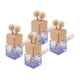 thumbnail image 4 of 4x Botella de perfume con decoración de clip Suministros esenciales recargables para automóviles Perfume Olor Olor Botellas de difusor de aromaterapia Azul, 4 of 5