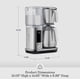 thumbnail image 3 of Máquina de café Breville Luxe Drip con jarra térmica BDC465BSS, 3 of 9