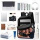 thumbnail image 3 of Seinfeld-theme Backpack, Campus style schoolbag Bookbag with Adjustable Shoulder Straps And Large Zip Compartment, Unisex Travel Bags., 3 of 6