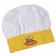 thumbnail image 2 of Gorro de chef Curious Chef para niños, amarillo y naranja, 2 of 7