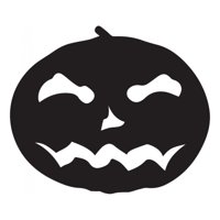 Rienda Libre Graphics - Decomural Scary Pumpkin Halloween Ws-33219