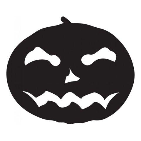 Rienda Libre Graphics - Decomural Scary Pumpkin Halloween Ws-33219