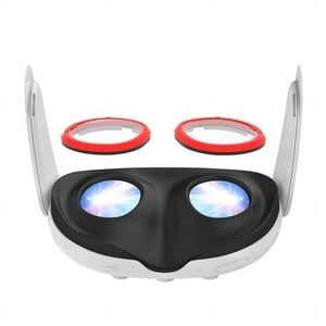 Marco Magnético Bicolor Aaronmei Compatible Con Quest 3 Rojo Negro