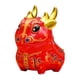 thumbnail image 5 of Figuras De Dragón Del Año Chino De Porcelana, Bote De Recuerdo Para Decoración Navideña, Color Rojo, 5 of 5