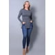 thumbnail image 5 of Elegante y Chic Top de Otoño con Aberturas y Mangas Largas, 5 of 5