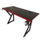 thumbnail image 5 of Escritorio Gamer K Rojo 120 cm Luces Led patas de fierro, 5 of 7