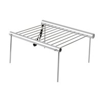 Ioensy - Parrilla Plegable Para Fogatas, Parrilla Para Barbacoa, Parrilla Para Acampar Al Aire Libre, Para Cazar, Acampar En Casas Rodantes