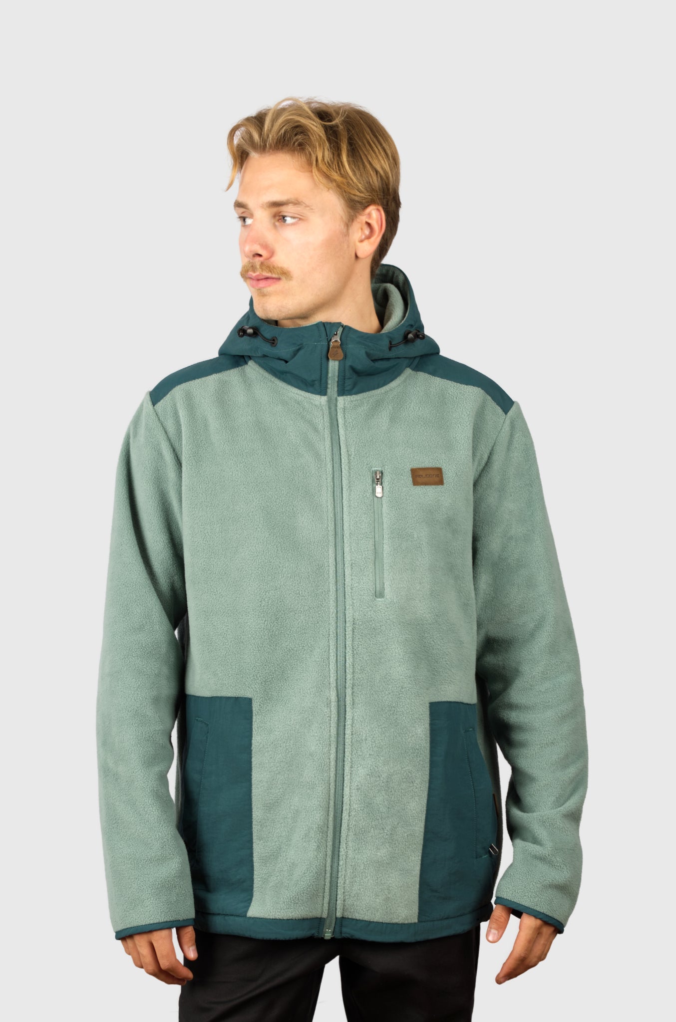 Chaqueta Polar Journey V2 Turquesa Hombre Falcone