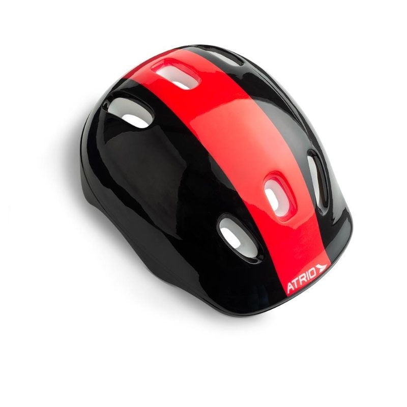 Atrio - Kit Protección Patinaje Rojo Negro