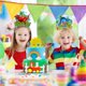 thumbnail image 2 of Diademas KKBES de feliz cumpleaños con dinosaurios, 12 piezas, 2 of 8