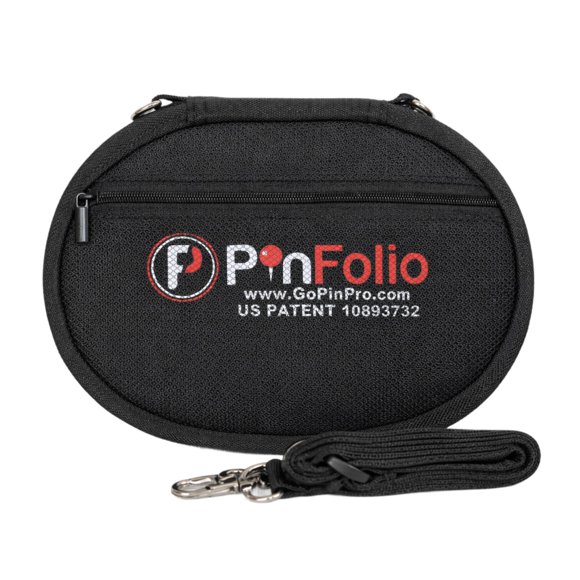 Libro de pins PinFolio Go 20 cm negro – 40 pins