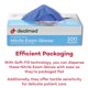thumbnail image 3 of Guantes desechables de nitrilo para exámenes Dealmed, 90 unidades, XL, 3 of 7