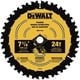 thumbnail image 1 of Disco Sierra Circular DEWALT 7 1/4 Pulg 24 Dientes Madera, 1 of 3