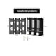 thumbnail image 1 of Dispensador Triple De Jabon Liquido Shampoo Acondicionador Negro, 1 of 3
