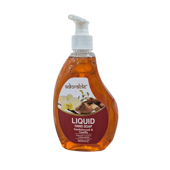 Adorable Jabón Liquido para Manos Sandalo & Vainilla 500ml