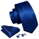 thumbnail image 2 of Set de Corbata Barry.Wang Clásica a Rayas Escocesas 150 cm Seda, 2 of 6