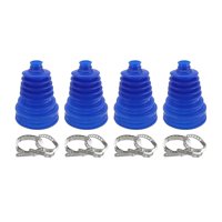 Magideal - Juego De Botas De Junta Homocinética De Eje De Transmisión De 4 Piezas Con 4 Abrazaderas, Reemplazo, Piezas, Accesorios Resistentes Al Desgaste, Alto