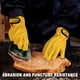 thumbnail image 5 of Guantes de trabajo LOCCEF 8/M de cuero de vaca - Pack de 2 pares, 5 of 6