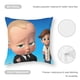 thumbnail image 5 of Bebé Jefe: Niño Blanco Fundas de almohada de terciopelo con tema, regalos de funda de almohada, decoración para el hogar, cojín de lanzar, regalo de cumpleaños para fans y parejas. 40cm x 40cm., 5 of 6