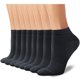 thumbnail image 1 of Calcetines hasta el tobillo CHARMKING para mujer, de algodón, antideslizantes, 8 pares, 1 of 7