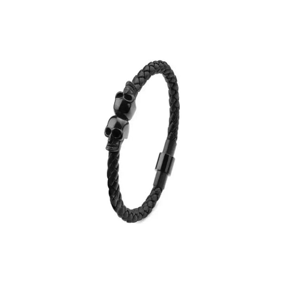 Pulsera de Calavera Black Space Titanio Moda 2020